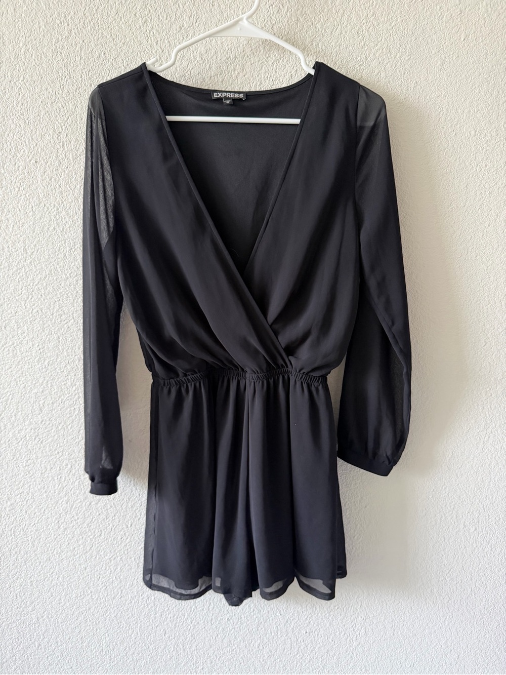 Express Black Women's Romper